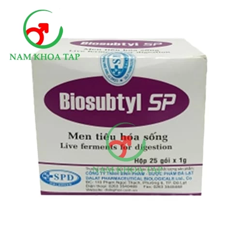 Biosubtyl SP 1G - Hỗ trợ cân bằng hệ vi sinh đường ruột