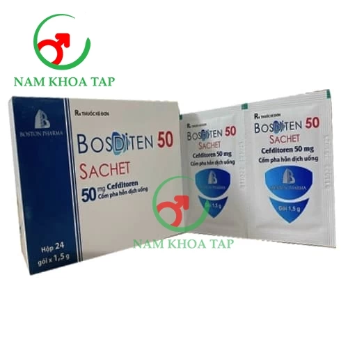 Bosditen 50 sachet - Cefditoren 50mg Boston Việt Nam