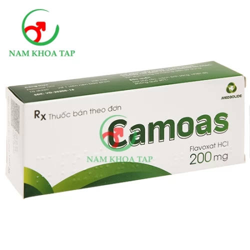 Camoas 200mg Medisun - Chống co thắt cơ trơn đường tiết niệu - sinh dục