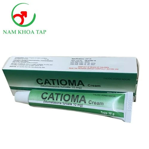 Catioma Cream Korea Pharma - Điều trị viêm ngứa do vẩy nến và viêm da cơ địa dị ứng
