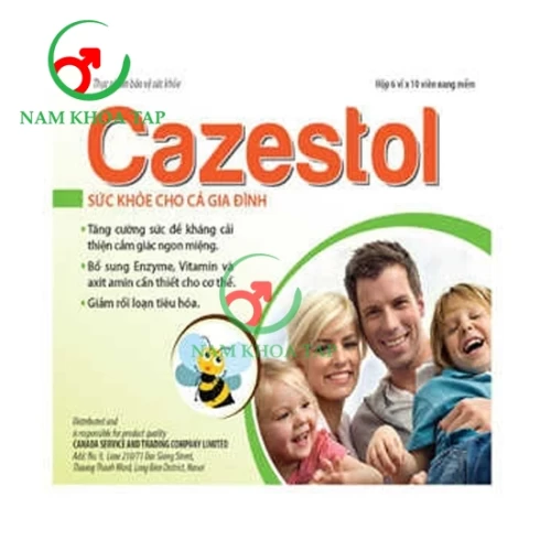Cazestol Santex - Giúp tăng sức đề kháng, cải thiện sức khỏe