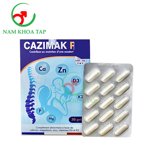 Cazimak Pro Lustrel - Giúp bổ sung canxi cho xương chắc khỏe