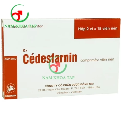 Cédesfarnin Đồng Nai - Thuốc điều trị dị ứng hiệu quả