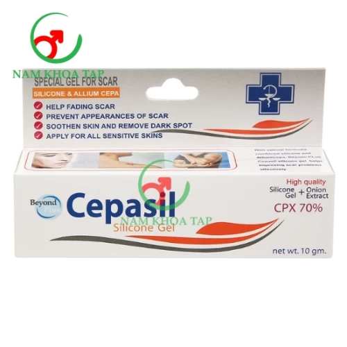 Cepasil - Giúp làm mờ sẹo, làm mờ vết thâm hiệu quả