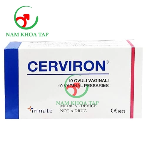 Viên đặt Cerviron - Hỗ trợ điều trị các bệnh lý phụ khoa