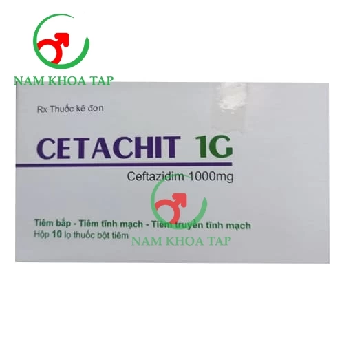 Cetachit 1g - Ceftazidim 1000mg Pharbaco
