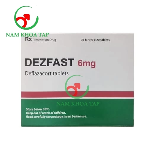 Dezfast 6mg Lacer - Thuốc chống viêm, giảm đau hiệu quả
