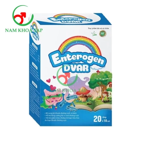 Enterogen Dvar VGAS - Hỗ trợ làm giảm rối loạn tiêu hóa
