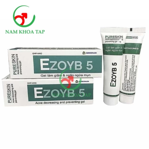 Ezoyb 5 Agimexpharm - Giảm tình trạng mụn trứng cá mức độ nhẹ hoặc vừa