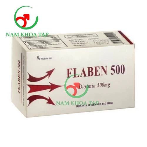 Flaben 500 - Diosmin 500mg Hà Nam