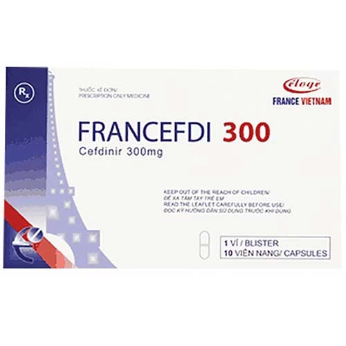 Francefdi 300 - Cefdinir 300mg Éloge France