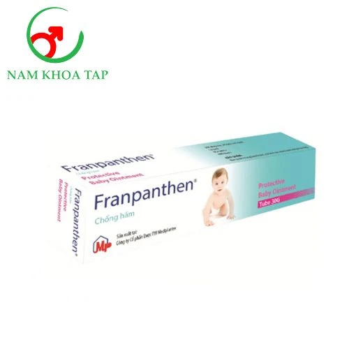 Franpanthen 30g Mediplantex - Giúp bảo vệ làn da nhạy cảm của bé
