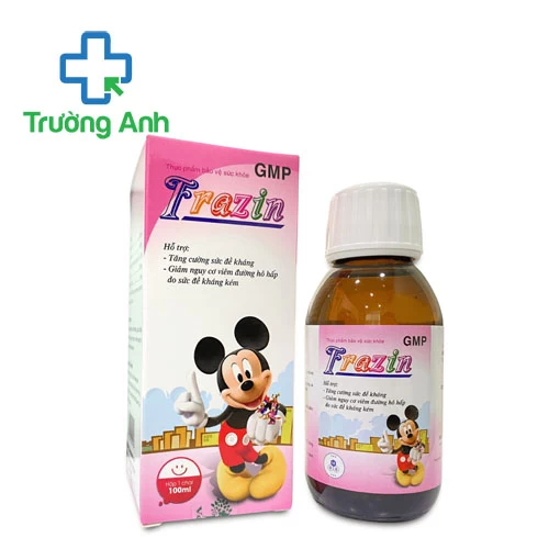 Frazin 100ml Vesta - Giảm nguy cơ mắc các bệnh đường hô hấp