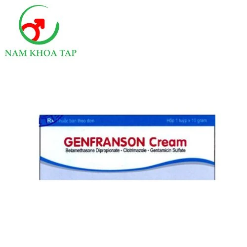 Genfranson cream Korea Arlico - Giảm các đợt viêm và ngứa của bệnh viêm da