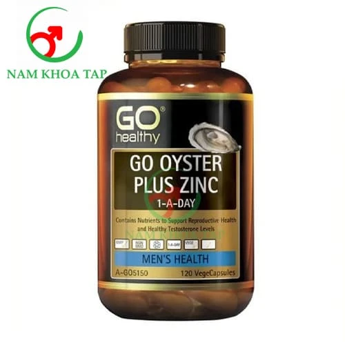 Go Healthy Go Oyster Plus Zinc 1-A-Day - Tăng chất lượng tinh trùng