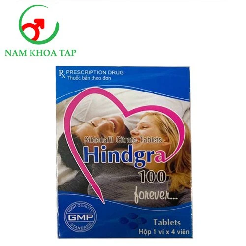 Hindgra 100 - Thuốc trị liệt dương nam giới của Ấn Độ