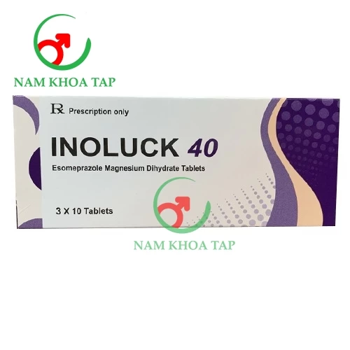 Inoluck 40 Sterling - Thuốc điều trị viêm loét dạ dày của Ấn Độ