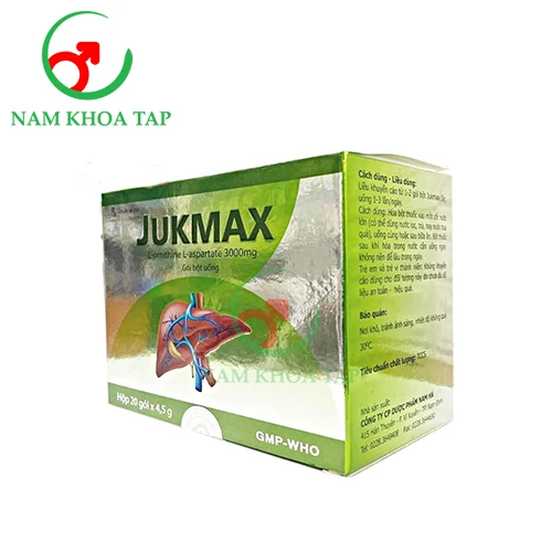 Jukmax Namhapharma - Thuốc điều trị viêm gan hiệu quả