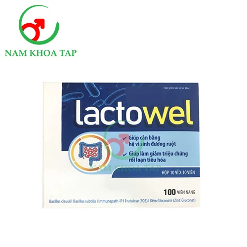 Lactowel Fusi - Giúp cân bằng hệ vi sinh đường ruột hiệu quả