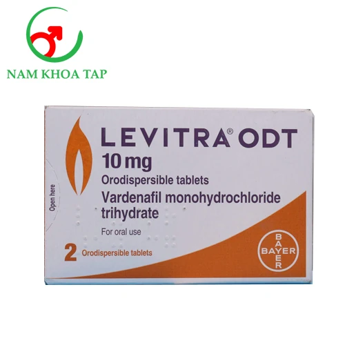 Levitra ODT 10mg - Thuốc điều trị rối loạn cương dương