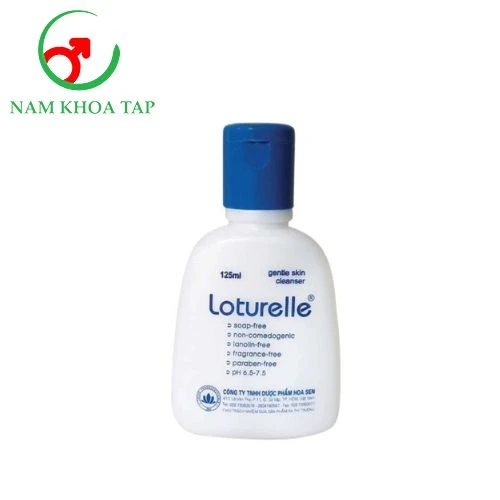 Loturelle 125ml Hoa Sen - Sữa rửa mặt cho da nhạy cảm