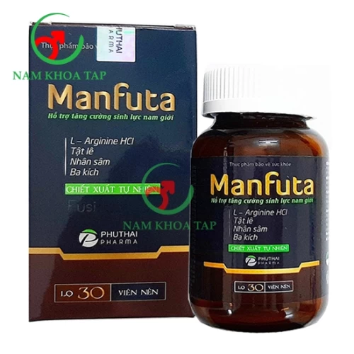 Manfuta Fusi - Hỗ trợ bổ thận, tráng dương ở nam giới