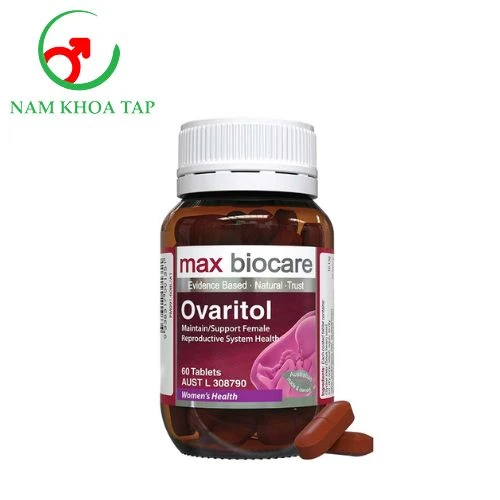 Max Biocare Ovaritol - Tăng cường sức khỏe hệ thống sinh sản dành cho nữ giới