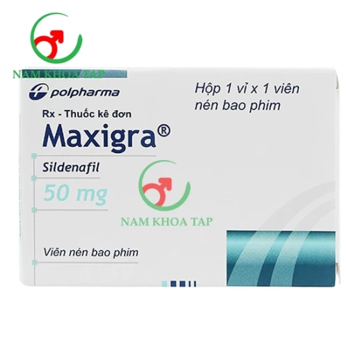 Maxigra - Thuốc điều trị rối loạn cương dương của Ba Lan
