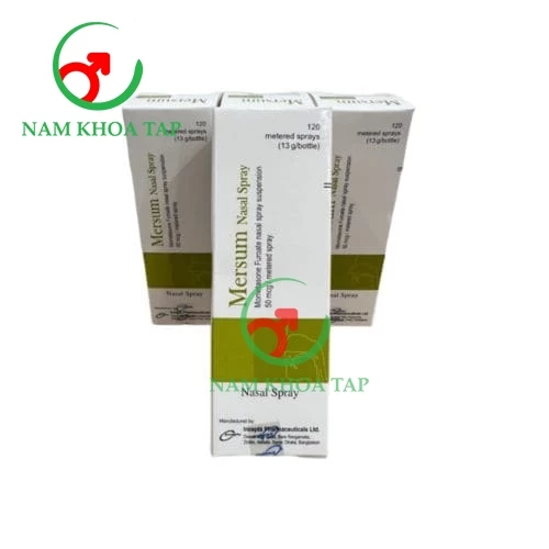 Mersum Nasal Spray - Mometasone furoate 500mcg Incepta Pharma