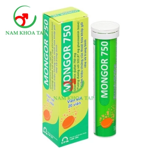 Mongor 750 - Glucosamin sulfat 750mg S.P.M