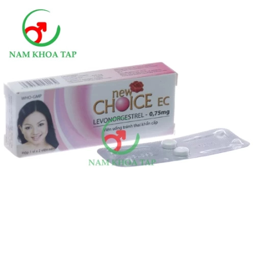 Newchoice EC 0,75mg Nam Hà - Thuốc ngừa thai khẩn cấp