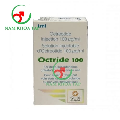 Octride 100 - Octreotid 0,1mg/ ml Sun Pharma