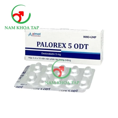 Palorex 5 ODT - Desloratadin 5mg Apimed