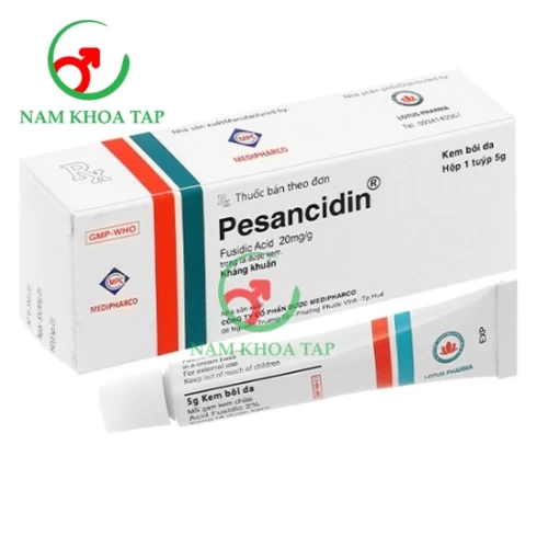 Pesancidin Cream 10g Medipharco - Điều trị các bệnh nhiễm trùng da