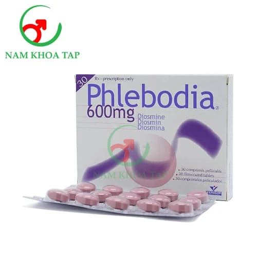 Phlebodia 600mg - Thuốc hỗ trợ tăng sức bền thành mạch