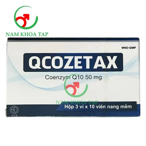 Qcozetax - Coenzym Q10 50mg Vidiphar