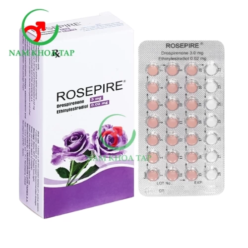 Rosepire Exeltis - Thuốc tránh thai hàng ngày của Tây Ban Nha