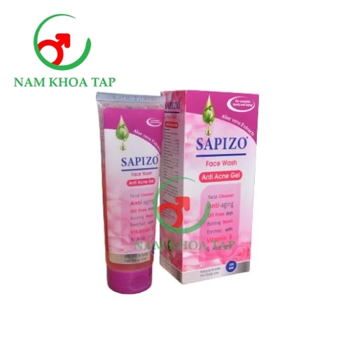 Sapizo Cream 25g Ahaan Healthcare - Điều trị mụn, ngăn ngừa mụn và hỗ trợ điều trị sẹo