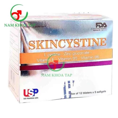 Skincystine US PHARMA USA - Ngăn ngừa nám sạm và nhăn da