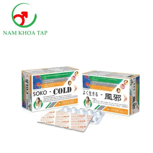 Soko-Cold Sokoe - Hỗ trợ giảm các triệu chứng do cảm
