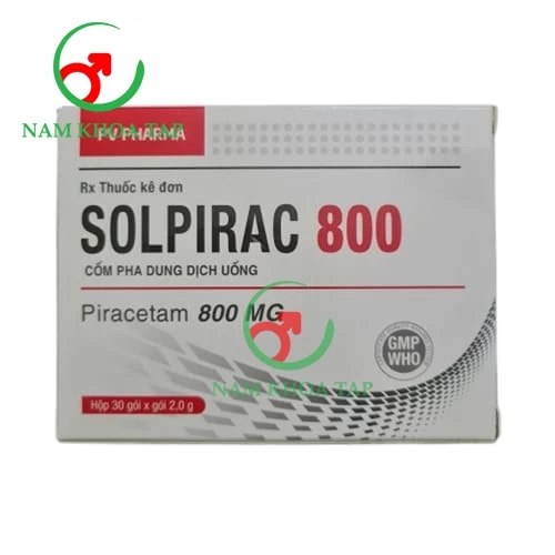 Solpirac 800 - Piracetam 800mg PV Pharma