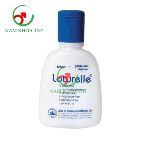 Loturelle 125ml Hoa Sen - Sữa rửa mặt cho da nhạy cảm