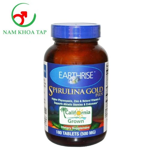 Tảo Mặt Trời Spirulina Gold Plus California Grown - Bổ sung các vitamin và khoáng chất cần thiết cho cơ thể