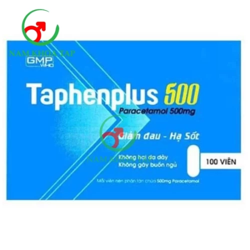 Taphenplus 500 - Paracetamol 500mg Sao Kim Pharma