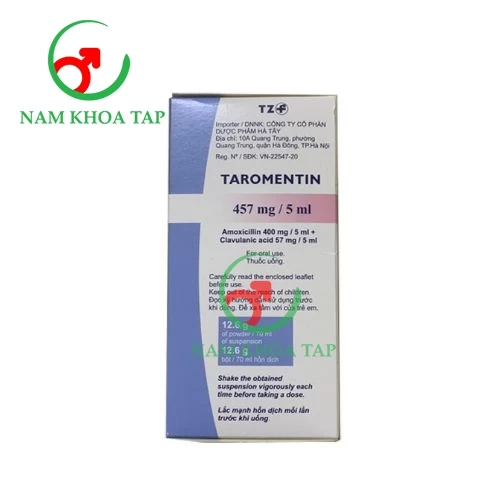 Taromentin Lọ 12.6g - Điều trị nhiễm khuẩn cho người lớn và trẻ em