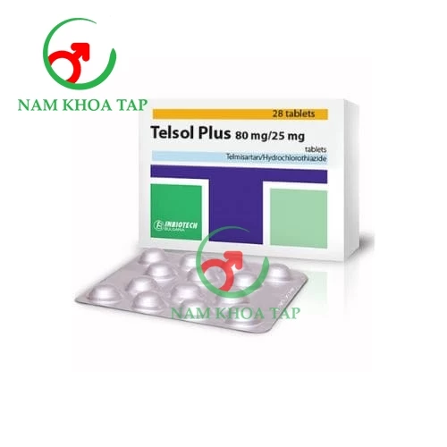 Telsol plus 80mg/25mg tablets - Liconsa