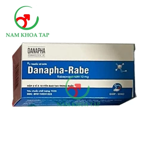 Danapha - Rabe - Rabeprazol natri 10mg
