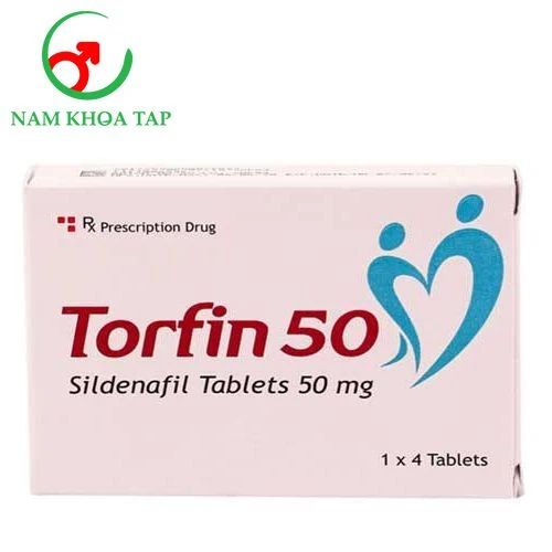 Torfin 50 - Thuốc tăng cường khả năng cương cứng ở nam giới của Ấn Độ