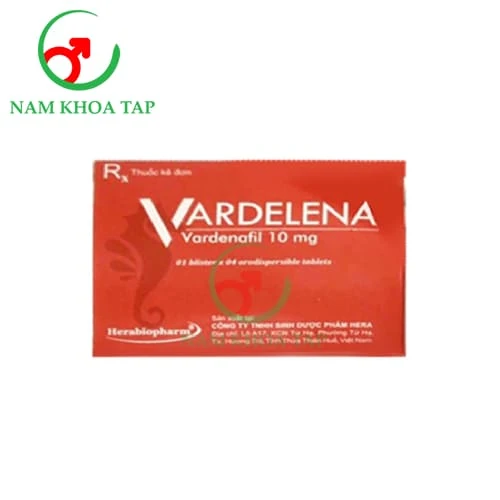 Vardelena 10mg Hera Biopharm - Điều trị rối loạn cương dương