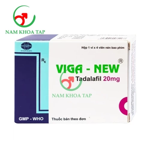 Viga New - Thuốc điều trị rối loạn cương dương hiệu quả